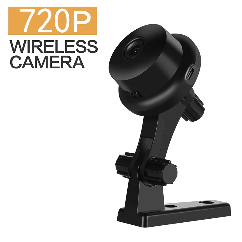 

720P Night Vision CCTV Home Security IP Camera Wi-fi 1.0MP Button Mini Wireless Two-way voice Indoor Camera Wifi