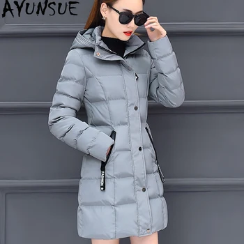 

AYUNSUE Winter Jacket Women Down Cotton Parka Long Coat Plus Size Korean Thick Woman Coats and Jackets Parkas Mujer 2020 KJ779
