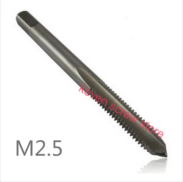 

10 Pcs / Lot M2 M2.5 M3 M4 M5 M6 Machine Spiral Point Straight Fluted Screw Thread Metric Plug Hand Tap Drill