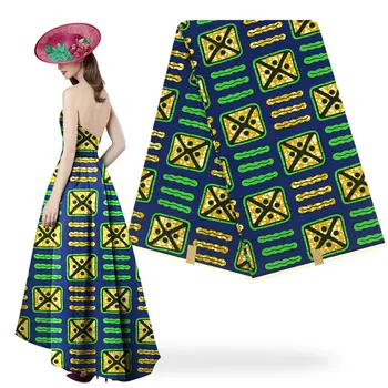 

new desing african cotton 2019 wax fabric H1711