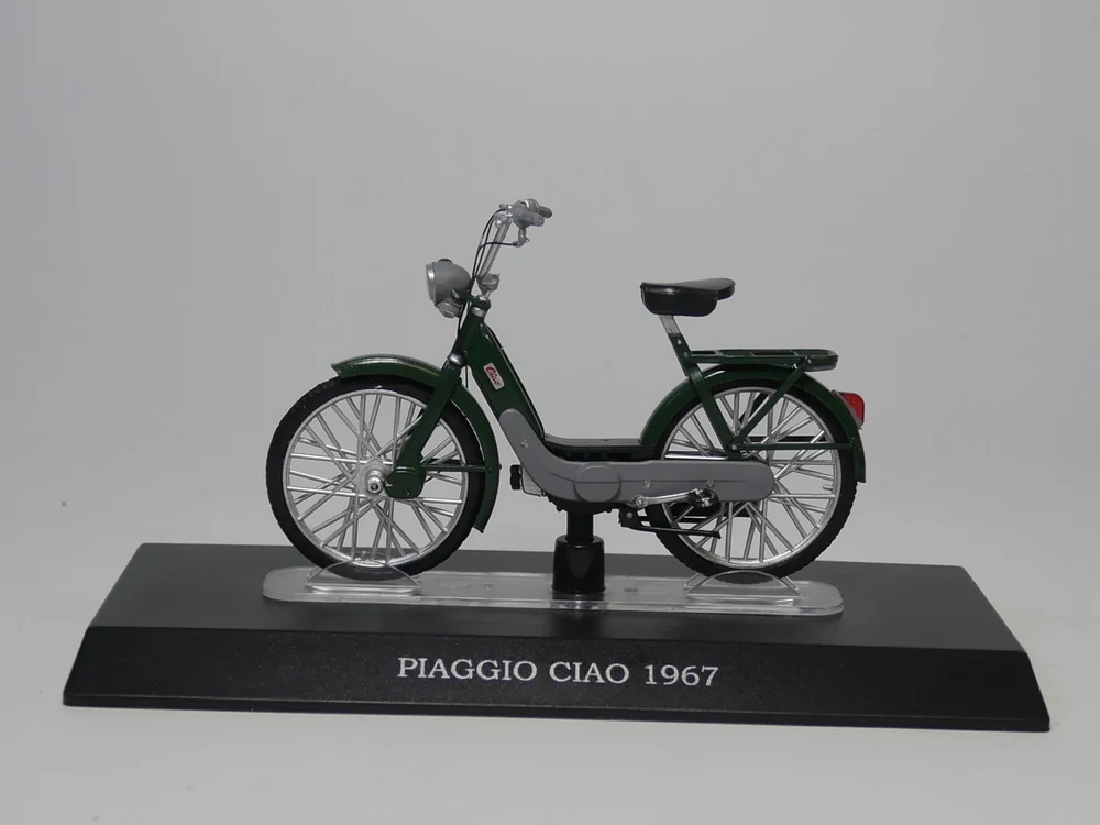 Авто ИНН-1:18 Масштаб мотоцикл PIAGGIO CIAO 1967 литая модель