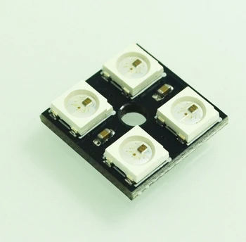

High Quality Durable LED Ring 4x WS2812B 5050 RGB with Integrated Drivers