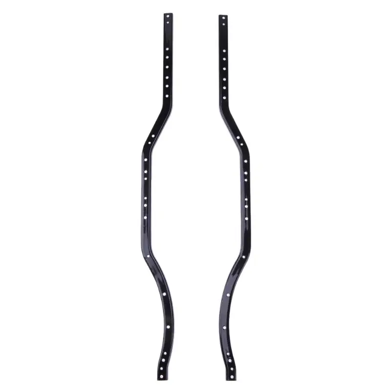 

JOCESTYLE 2pcs RC Crawler Car Metal Girder Frame for AXIAL SCX10 Vehicel Accessories Durable Metal Surface Frame Girder Sets