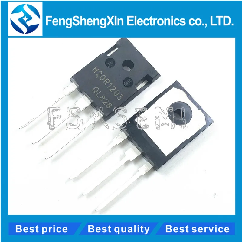 

10pcs/lot NEW H20R1203 IHW20N120R3 IGBT Special chip induction cooker Insulated gate bipolar high-power tube TO-3P
