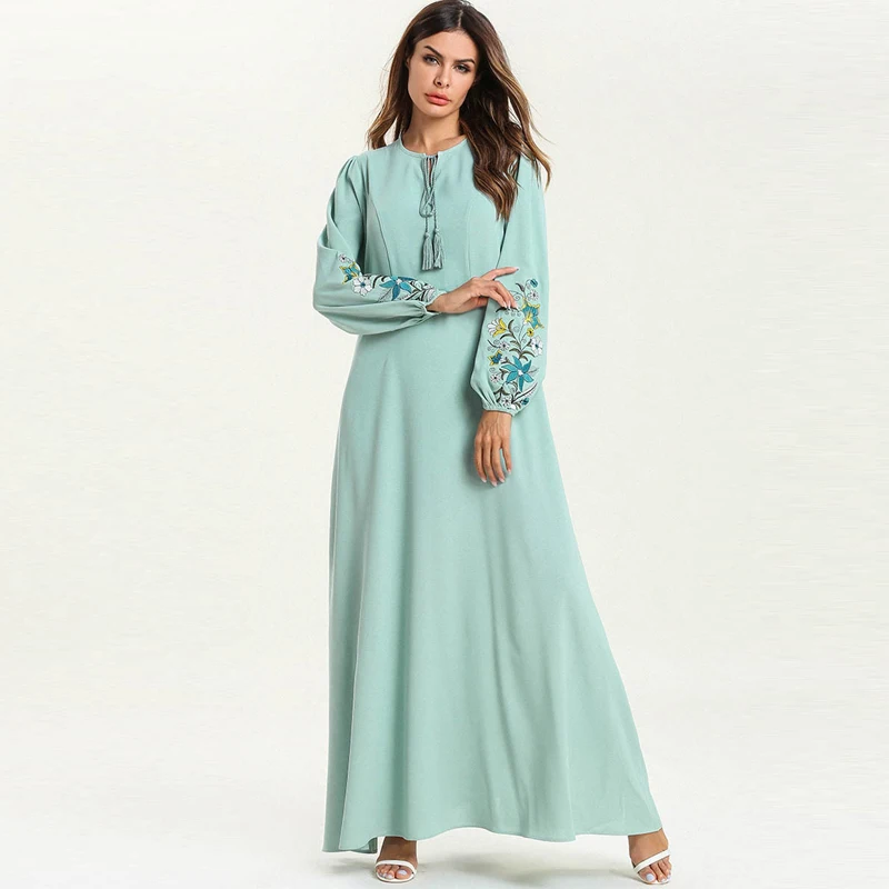 

Kaftan Dubai Abaya Turkey Islamic Arabic Muslim Hijab Dress Caftan Marocain Elbise Ramadan Sukienki Dresses Eid Vestidos Robe