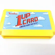 1 Up Cart 122 в 1 игровой картридж Contra/Earthbound/Megaman 123456 60 контактов 8 бит игровая Карта