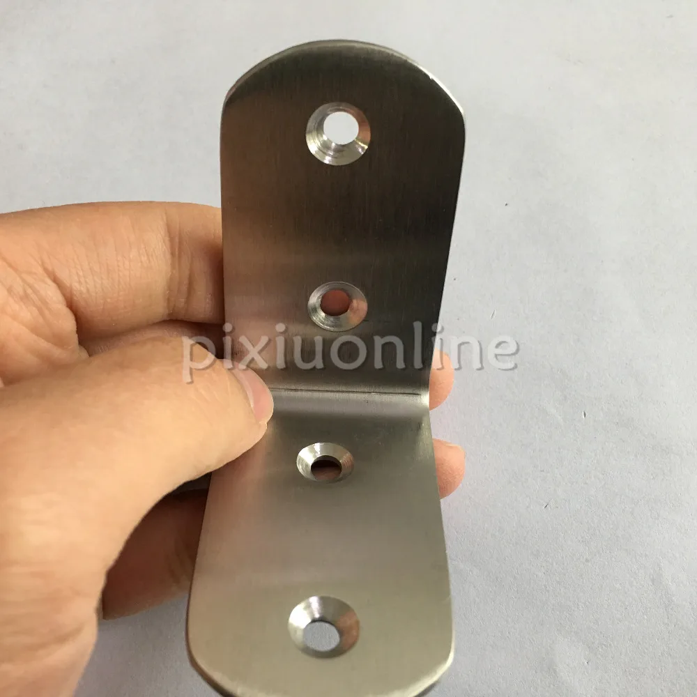 DS311b Stainless Steel 4holes Round Corner Braces Connector Chair and