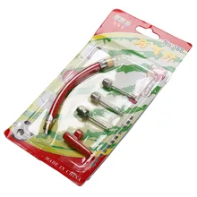 

1 Set Inflating Needle Kits Needle Hose Sports Ball Basketball Football Volleyball Bike Tire Tube Inflator Kit Air Pump Tool New