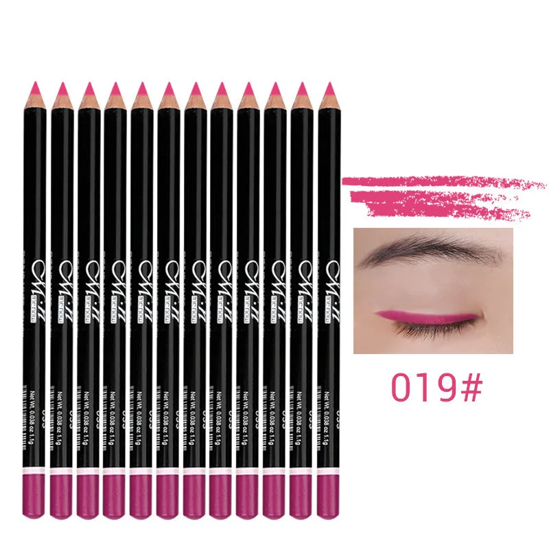 12 Цвет/комплект Matte Lip Liner продолжительное Гладкий естественный макияж подводка для глаз косметический набор Красота инструменты