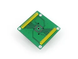QFN-64B-0.5-01 QFN64 MLF64 Enplas IC тестовое гнездо адаптера программирования 0,5 мм шаг со штыревыми разъемами печатной платы