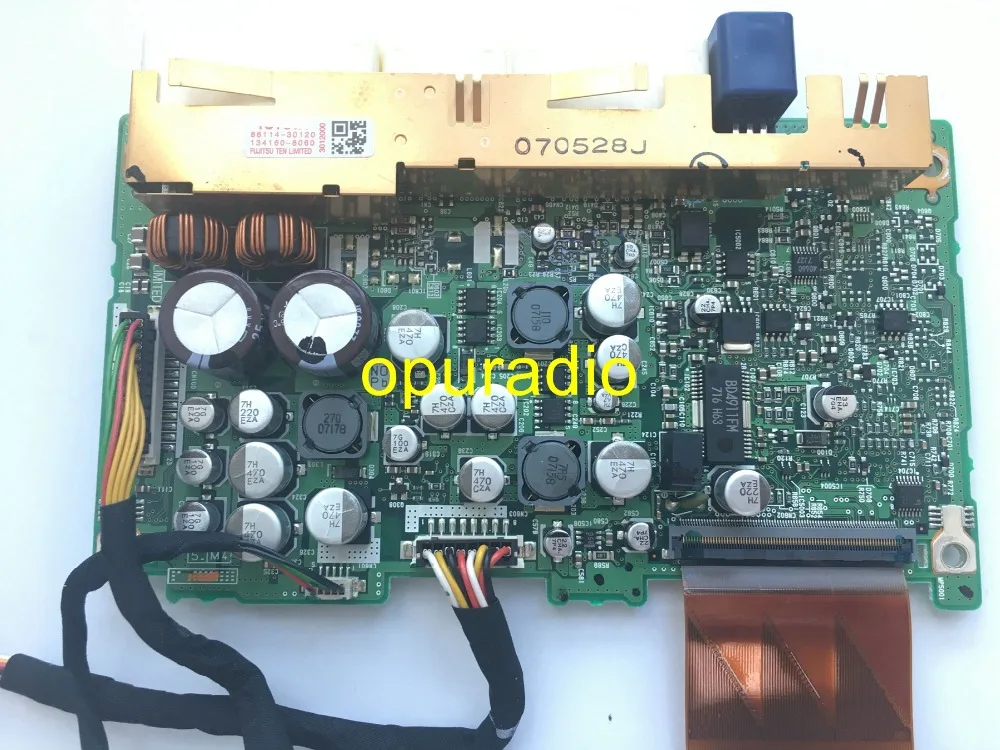 Оригинальная плата питания fujitsu PCB привод 86114-5301 86114-30120 86114-33010 GS350 IS250 Автомобильная dvd-навигационная система аудио