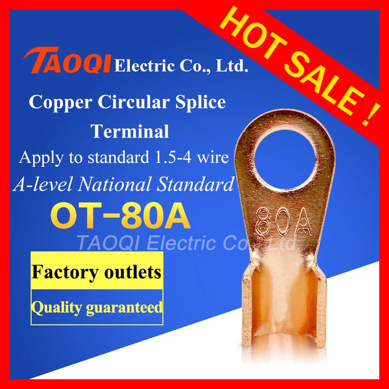 Aliexpress.com : Buy 1piece OT 100A Copper Circular Splice 