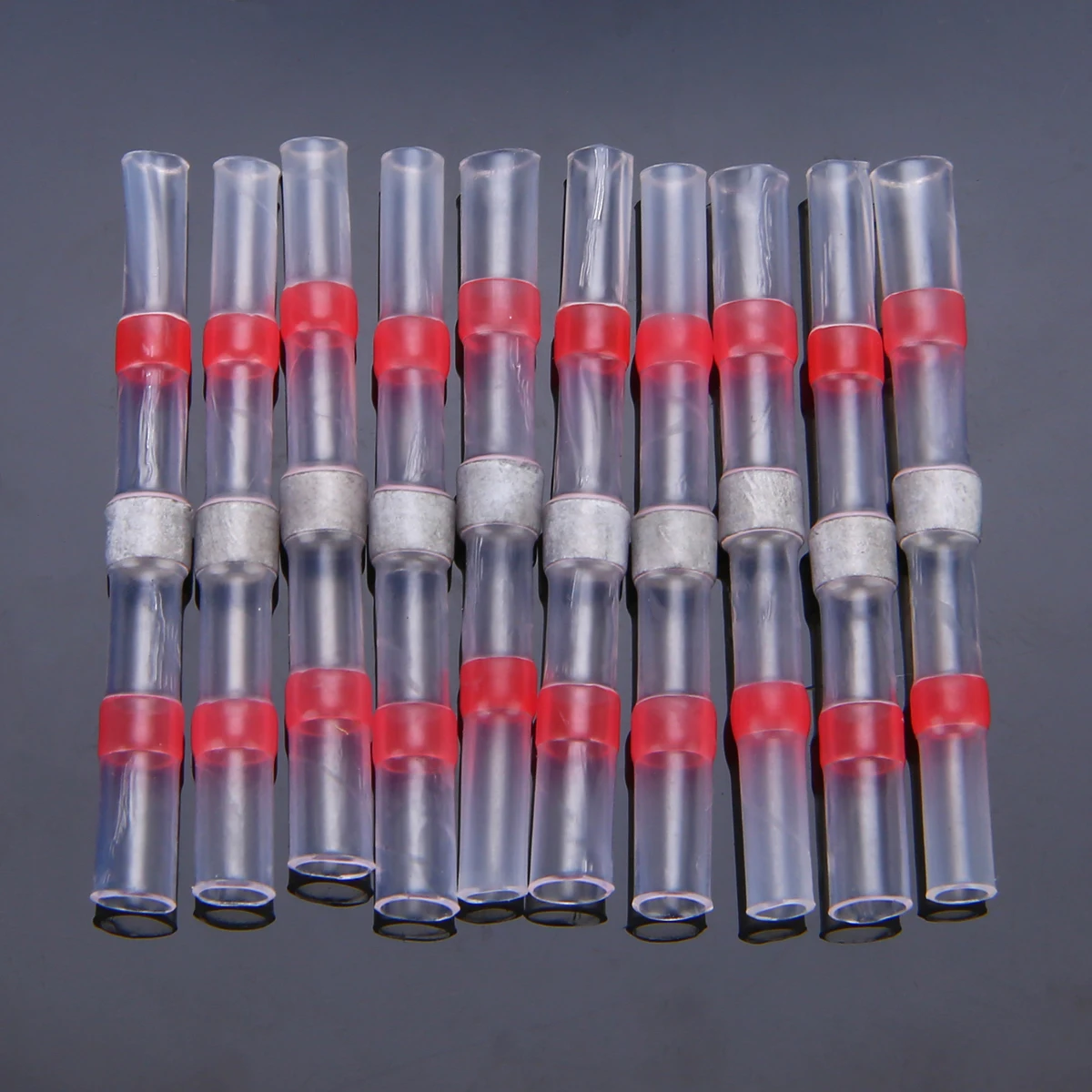 40pcs Waterproof Heat-Shrinking Terminal Connectors Electric Wire Connectors Solder Sleeve Heat Shrink Tube Wire Terminals