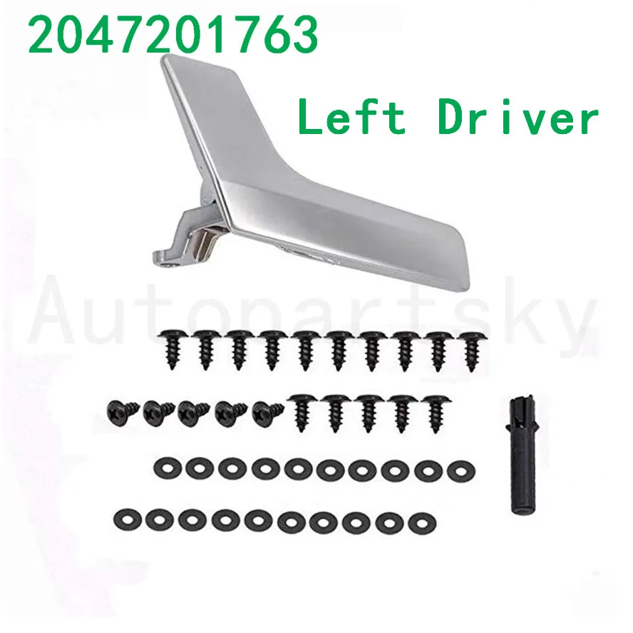 2047201763 2047202663 внутри интерьер дверная Ручка Ремкомплект левой стороны водителя для Mercedes C63 C300 C280 GLK350 GLK300 GLK250