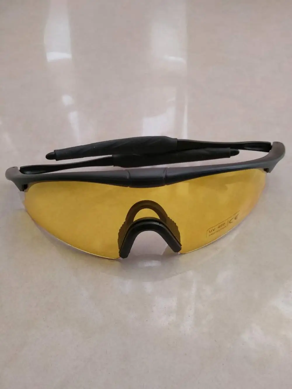 yellow Мотоцикл, открытый, разноцветные очки, защита от шторма, солнцезащитные очки - Цвет: yellow