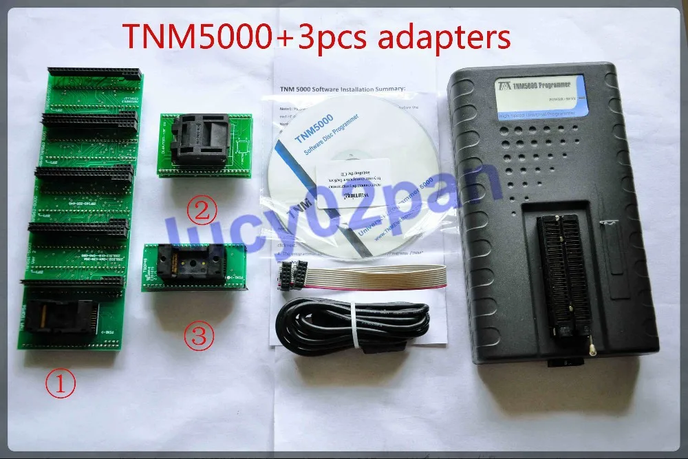 Tnm5000 USB универсальный ic программист+ TSOP48+ TSOP56+ QFP48 гнездо адаптеры, nand flash nand progammer, поддержка EEPROM, микроконтроллер