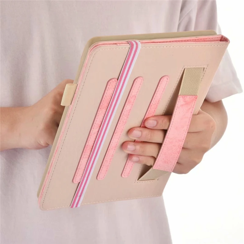Из искусственной кожи чехол для Samsung Galaxy Tab A2 10,5 "Anti-осень Tablet stand cover для Samsung Galaxy Tab A2 10,5" случаи ручной