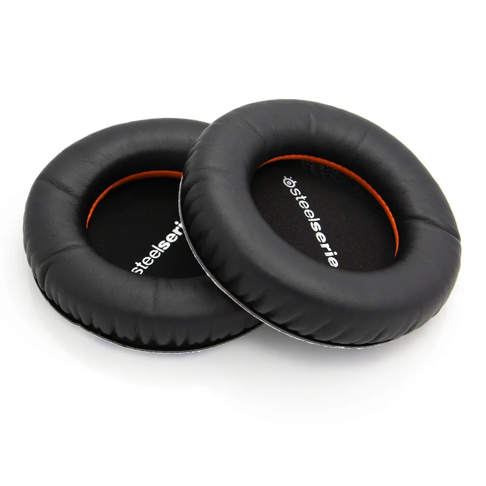 

New Replacement Ear Pad Cushions Leather Earmuffs For Steelseries Siberia V1 V2 V3 Gaming Earphone