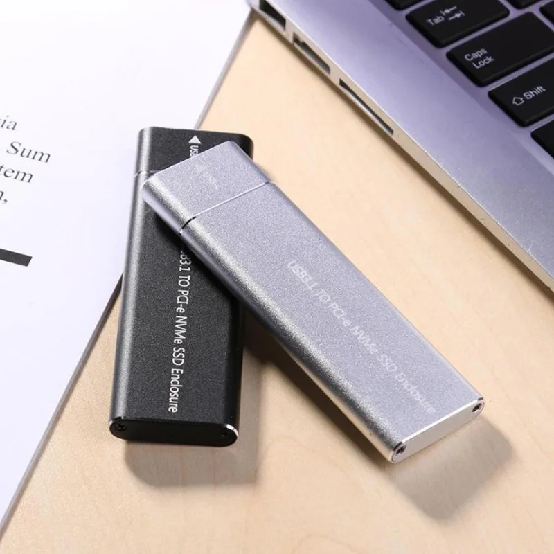 Usb3.1 type-c  m.2 m Ű nvme pcie ssd ڽ ָ Ʈ ̺ Ͽ¡ ̽ 10 gbps m2 ssd 2280 ϵ ̺ ũ Ŭ hdd ڽ