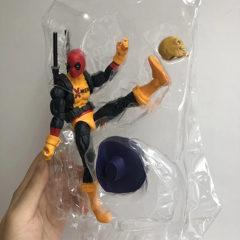 Оригинальная фигурка Marvel Legends 6 дюймов Marvel: Дэдпул с мечом суставами кукла