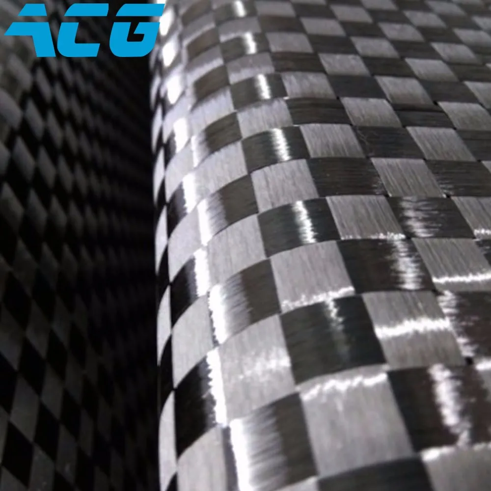 88GSM 12K Spread Tow carbon fiber fabric 10m/lot