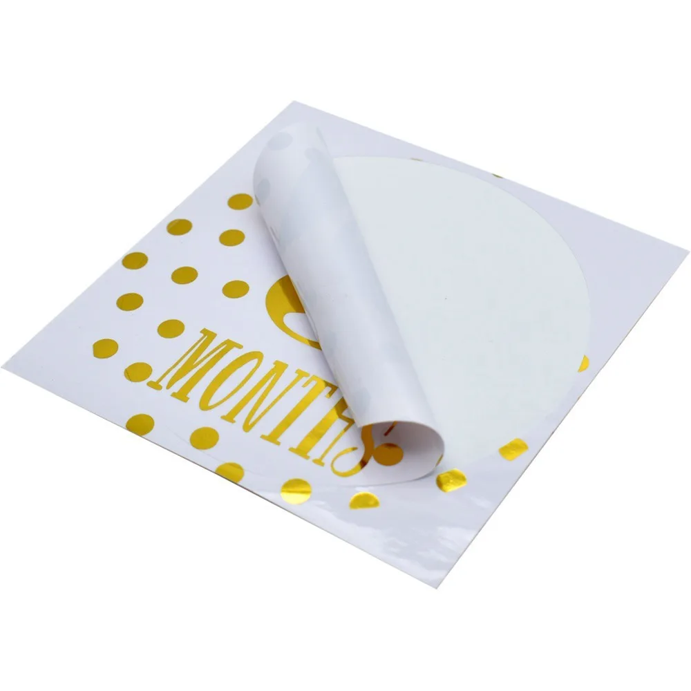 12 шт. наклейки для беременных новорожденных мальчиков и девочек стикеры по Ням