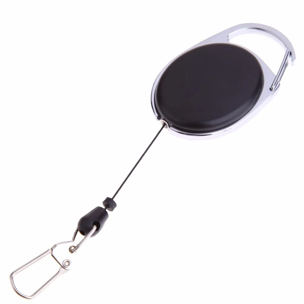 Outdoor Tools Telescopic Wire Rope Keychain Tactical EDC Retractable