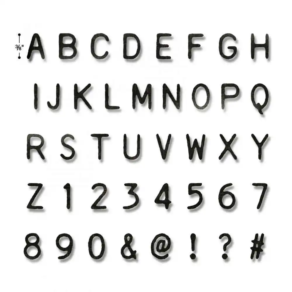 

Alphabets Symbol Number shape Metal Cutting Dies Stencil Scrapbook Album Embossing For Gift Card Making Handcrafts 2019 new