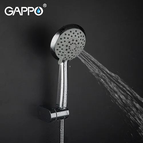 GAPPO Термостатический Для ванной душ управление клапан нижний кран настенный горячей и холодной латуни ванная комната смеситель ванна кран - Цвет: Y85701