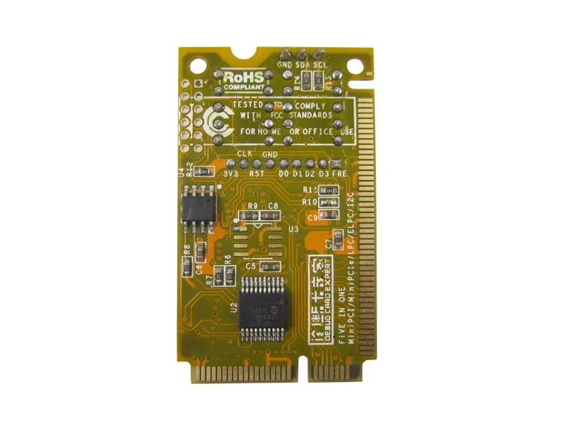 2018 5 в 1 PCI-E PCI LPC I2C ELPC диагностики Сообщение тестер карта для материнской платы ноутбука Гарантировано 100%