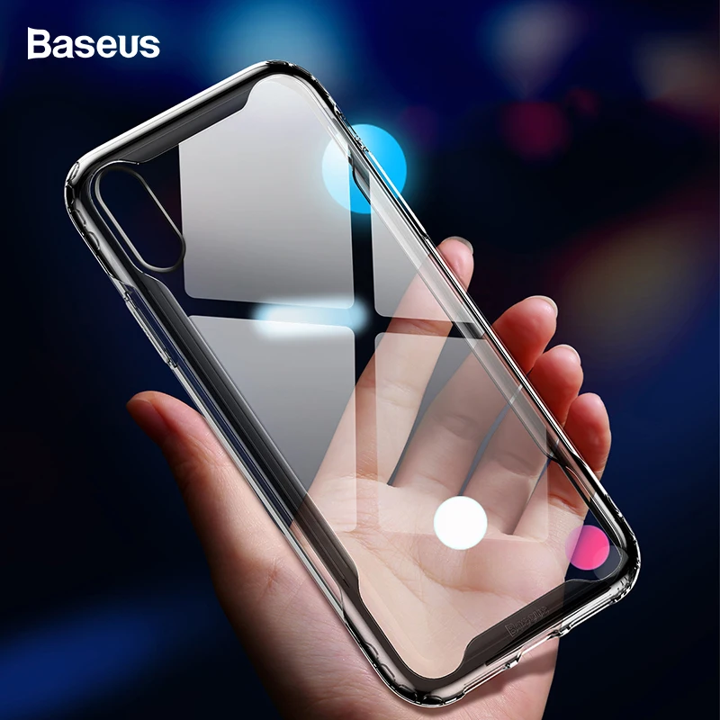 

Baseus Armor Phone Case For iPhone Xs Max Xr X S R Xsmax Coque Luxury Soft TPU Silicone Protective Back Cover For iPhonexs Funda