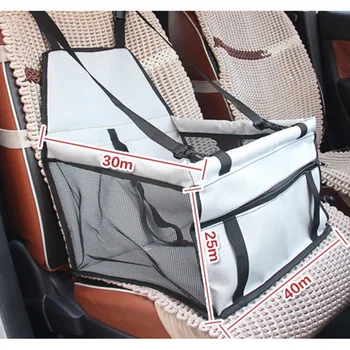 

Pet Safety Seat Dog Cat Car Carrier Mat Travel Puppy Handbag Waterproof Travel Bag Breathable Mesh Sided Bag Safe Carry House
