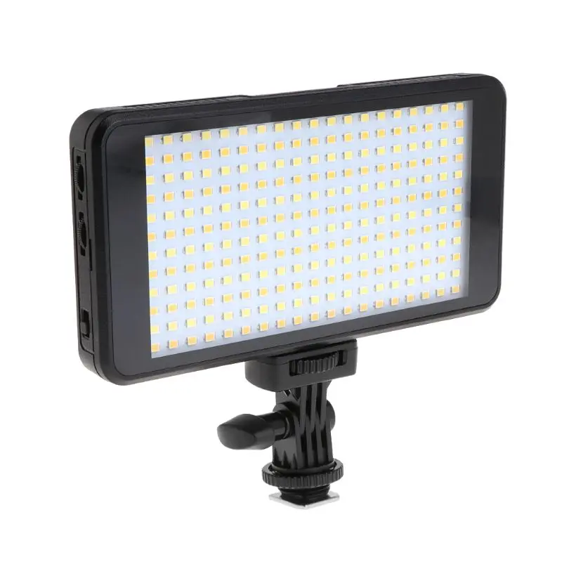 

Profession 228 LED Video Light Lamp Panel Dimmable For DSLR Camera DV Camcorder