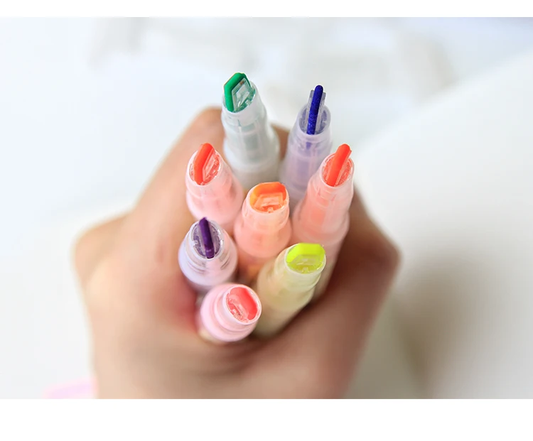 Loveиз 1 шт. 8 цветов на выбор Kawaii цветная блестящая Ручка гелевая ручка канцелярские принадлежности для студентов офисные школьные принадлежности