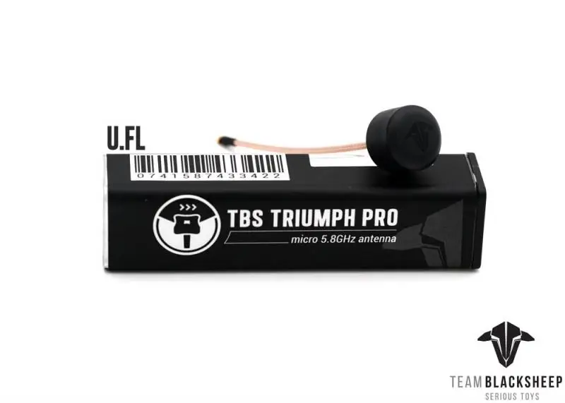 TBS TRIUMPH PRO SMA заглушка U. FL UFL MMCX 90 ° градусов 5,8G антенна для гоночного дрона FPV