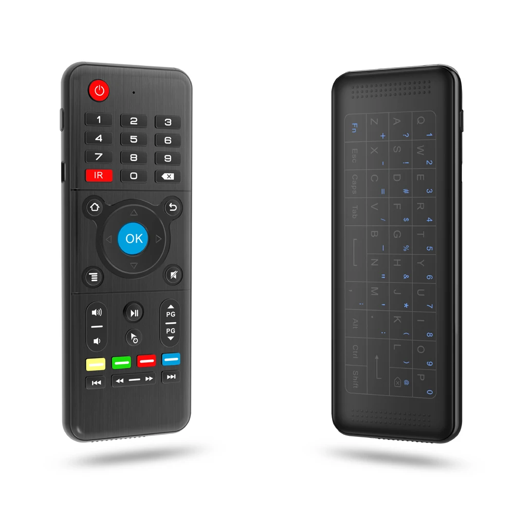 

Air Mouse Android Keyboard Backlit or Normal with Touchpad mini Remote Control IR Learning For Windows PC Android TV BOX