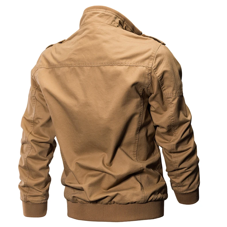 TACVASEN Premium Slim Fit Military Style Jacket
