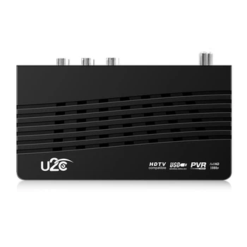 

U2C Dvb 115 T2 Hd Tv Stick Digital Terrestrial Tv Receiver with Remote Control Black Plastic Eu Plug