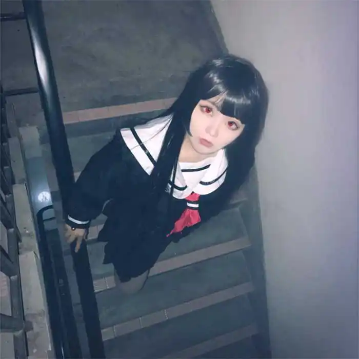 2019 аниме Hell Girl Jigoku Shoujo Ai Enma японская школьная униформа моряка Косплей Костюм JK