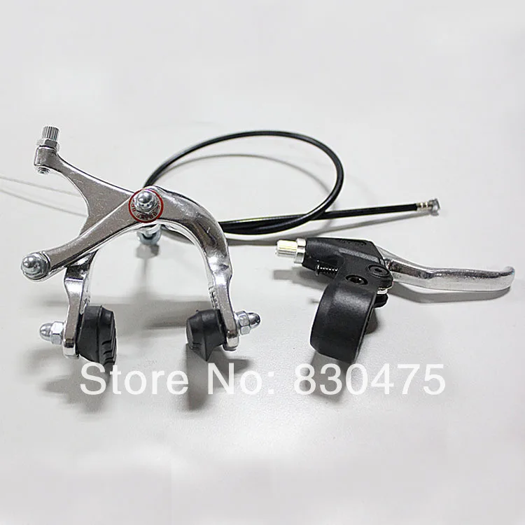 Fixed gear v brake caliper set dead fly bicycle brake caliper + brake