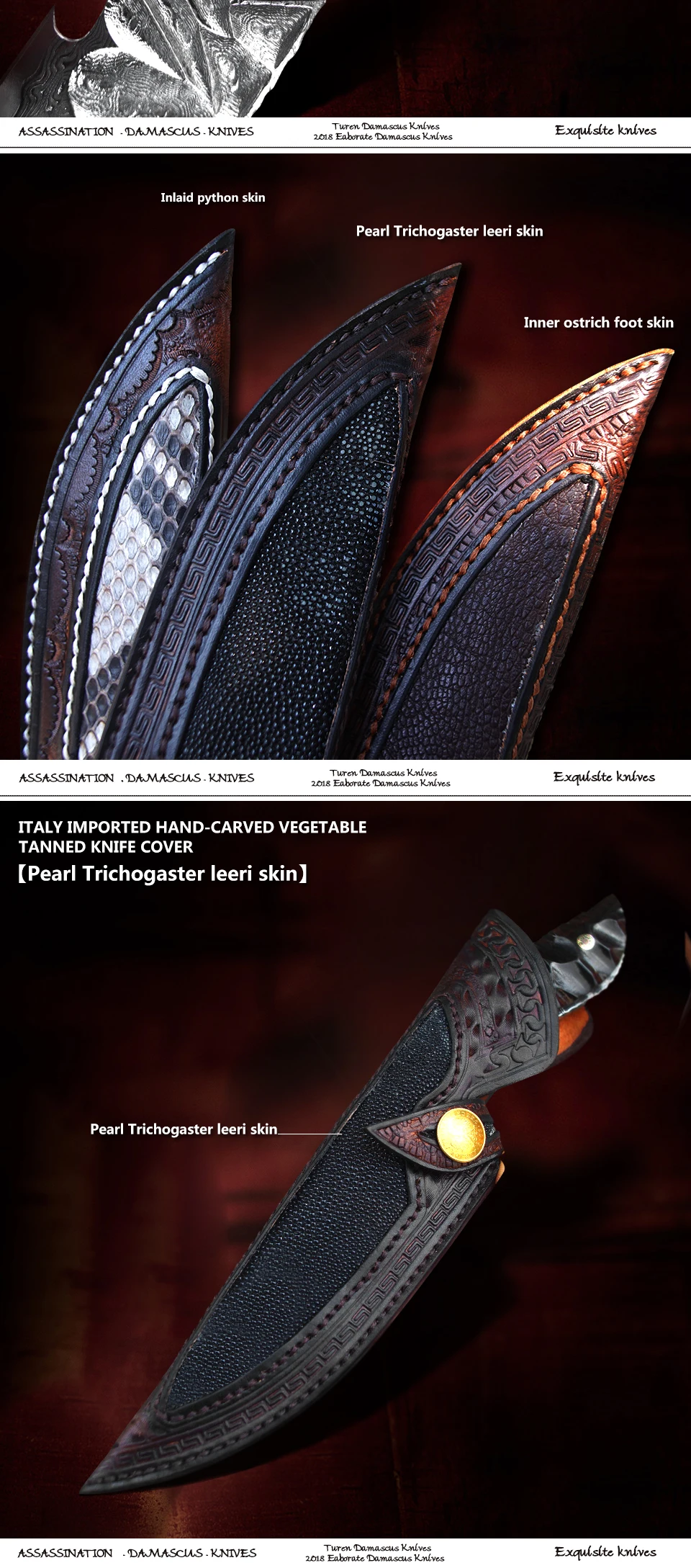 TUREN-Дамасская сталь фиксированная деревянная ручка ножа VG10 высокая твердость прямой нож открытый выживания охотничий инструмент коллекция подарков