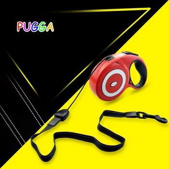 

New PUGGA Walking Running Automatic Retractable Dog Leash 5M 8M Pulling Dog Lead Leash for Medium Large Dogs
