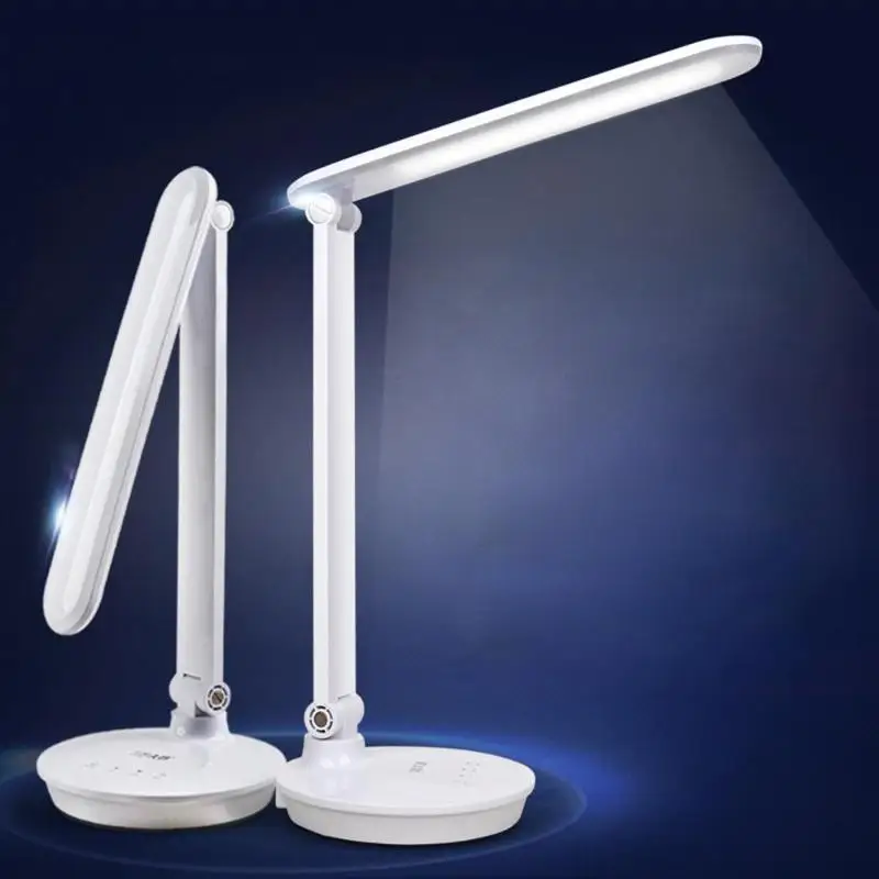 

5W 48 LED Desk Lamp Student Office Foldable Chargeable Table Light Dimmable Eye Protection Table Lamp Reading Desk Light