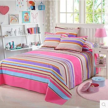 

3pcs Cotton canvas summer Double single bed sheets 1.5 m 1.8m