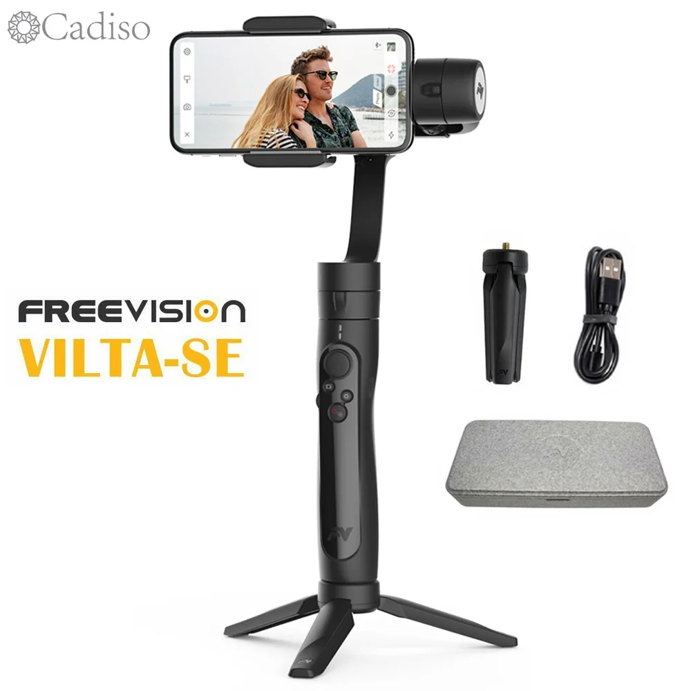  Cadiso Freevision Vilta SE 3-Axis Adjustable Handheld Gimbal Smartphone Stabilizer for Shooting Vid