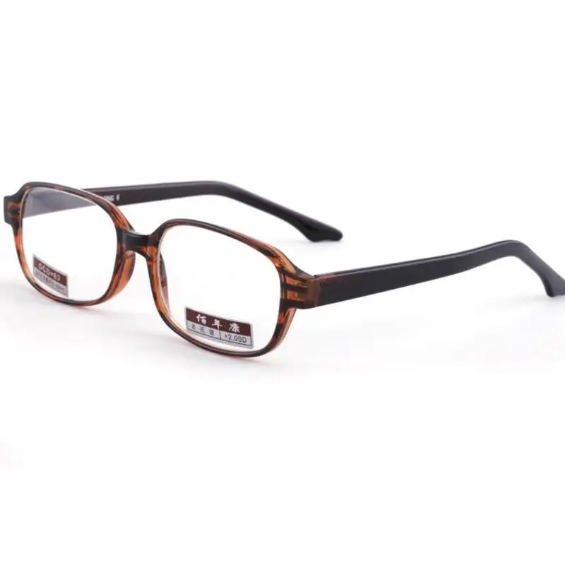 High Quality Glass Lens Reading Glasses Men And Women Square Pc Frame