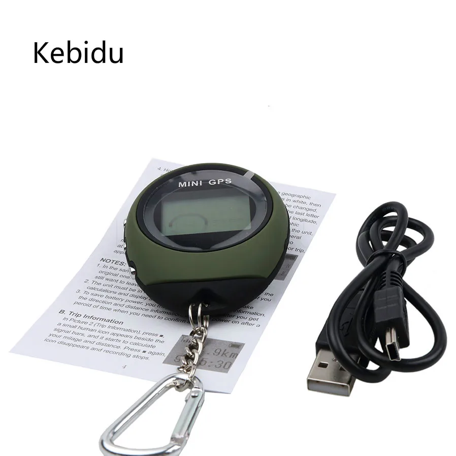 Портативный GPS Трекер Kebidu для путешествий автомобильный локатор ручной брелок