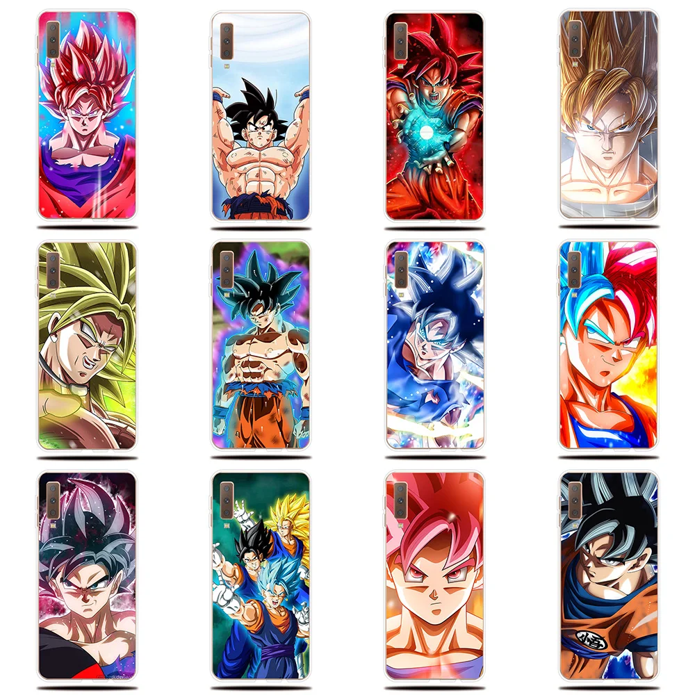 Силиконовый чехол с рисунком Dragon Ball для Samsung Galaxy A3 A5 A7 2017 2016 2015 A6 A8 A9 Plus 2018 A6S A8S |