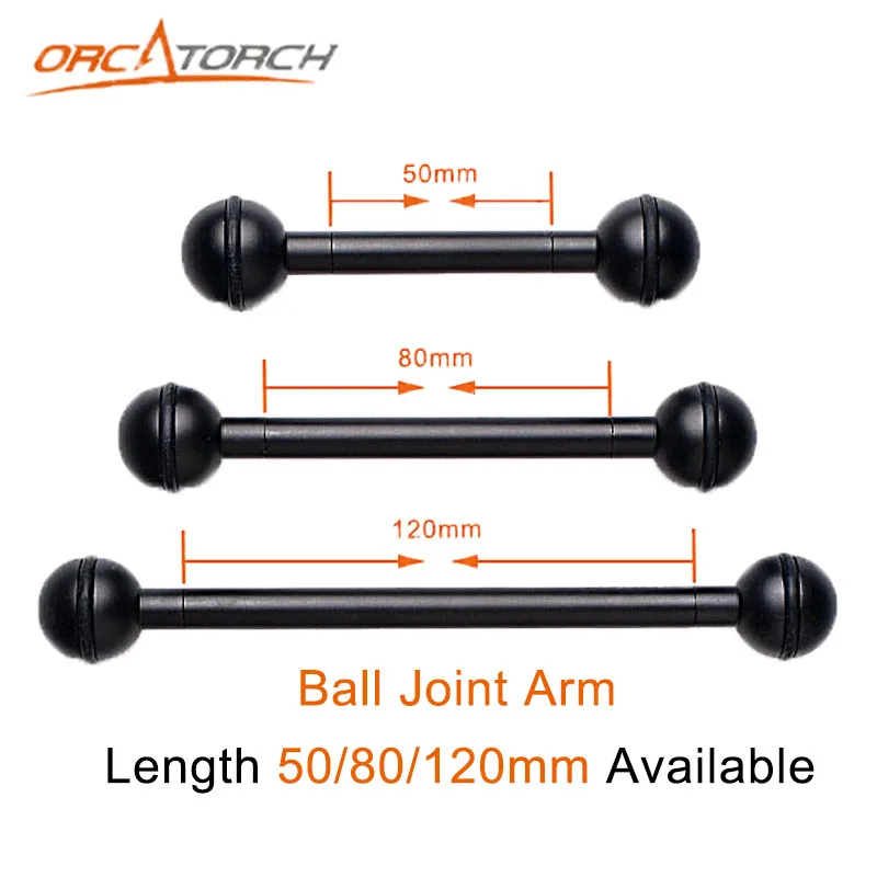 80 мм шаровой шарнир кронштейн адаптер крепление разъем для подводного дайвинга погружения фотография вспышка светильник фонарь светильник система