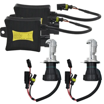 

LOAUT H4 HID DC KIT Front Bulb Automobiles Canbus Replacement Headlight 12V Fog Light Automobile Hi/Lo Beam 3000K-12000K